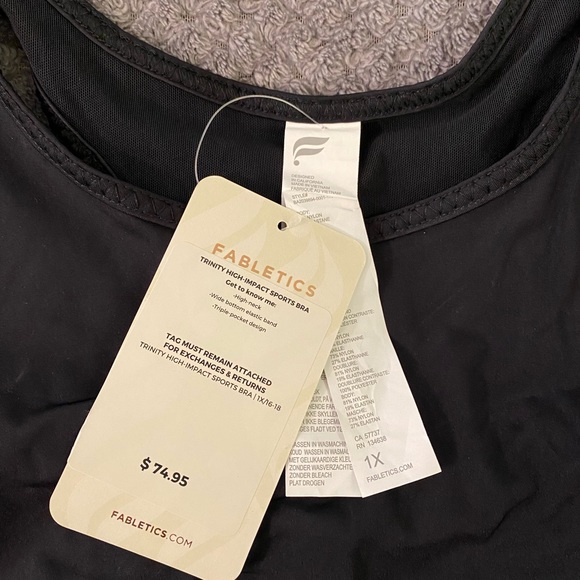Fabletics trinity high-impact sports bra - Picture 4 of 6